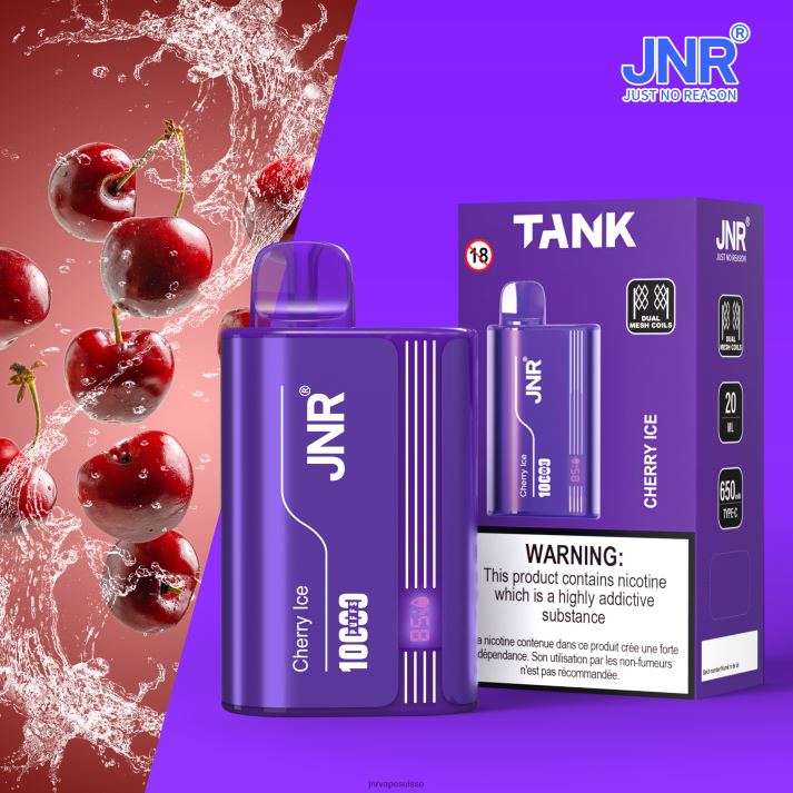 JNR Vape Berne | glace aux cerises réservoir junior 6JN8423