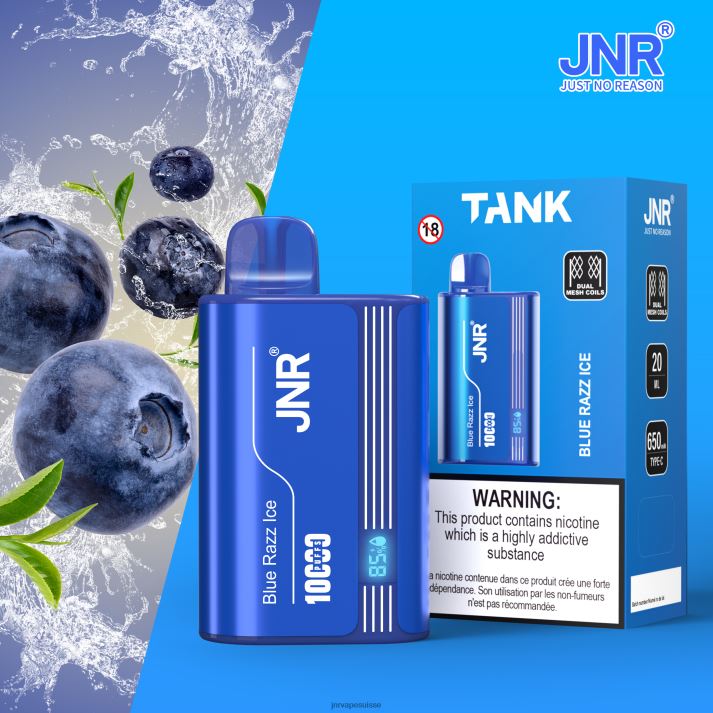 JNR Vape Nicotine | glace bleue réservoir junior 6JN846
