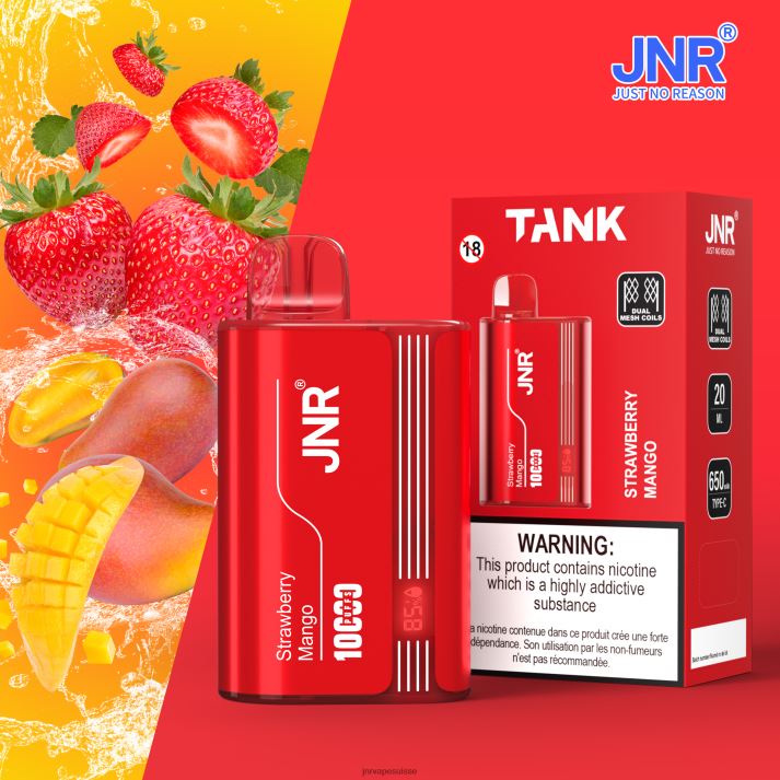 JNR Vape Review | mangue fraise réservoir junior 6JN8425