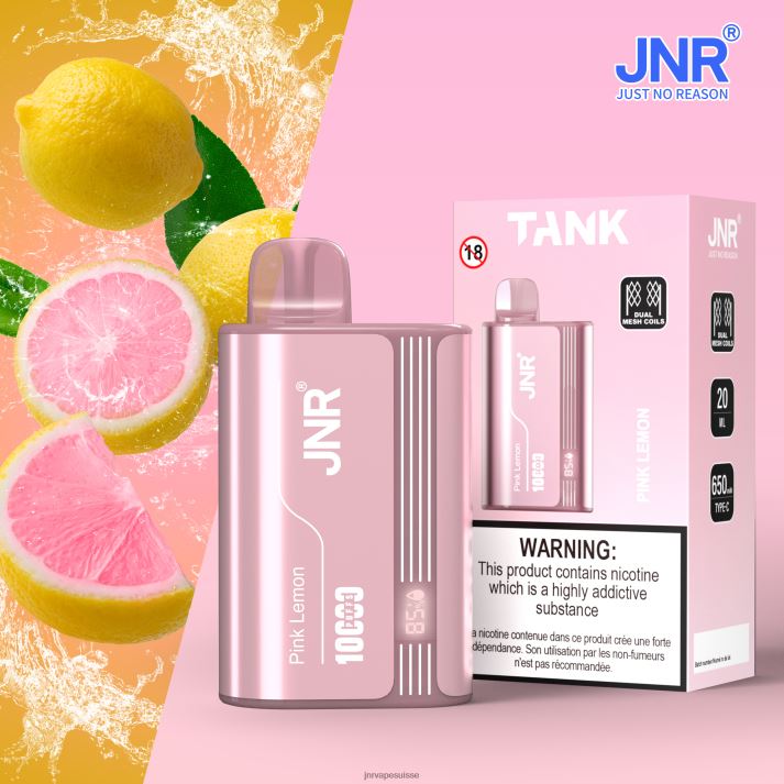 JNR Vape Suisse | citron rose réservoir junior 6JN8432