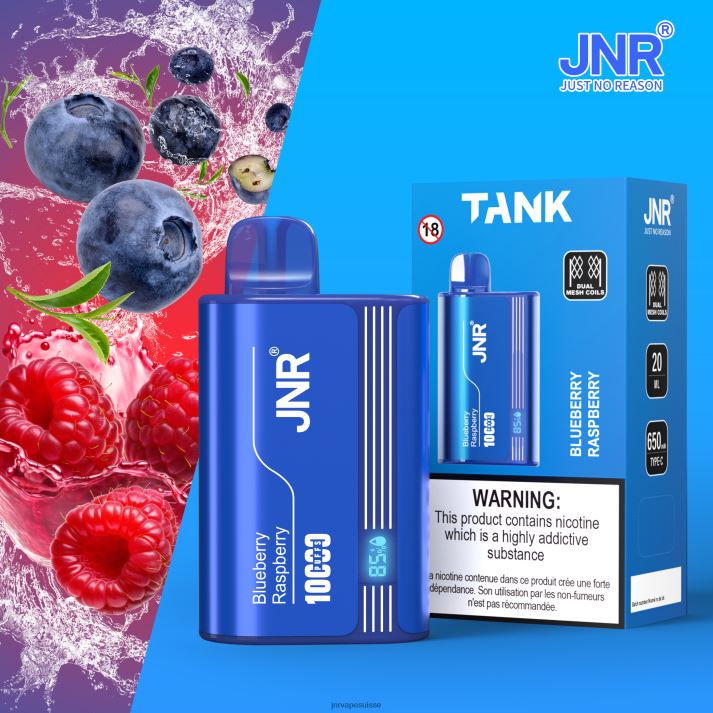 JNR Vape Suisse | myrtille framboise réservoir junior 6JN8422