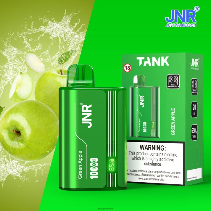 JNR Vapes Website | pomme verte réservoir junior 6JN8429